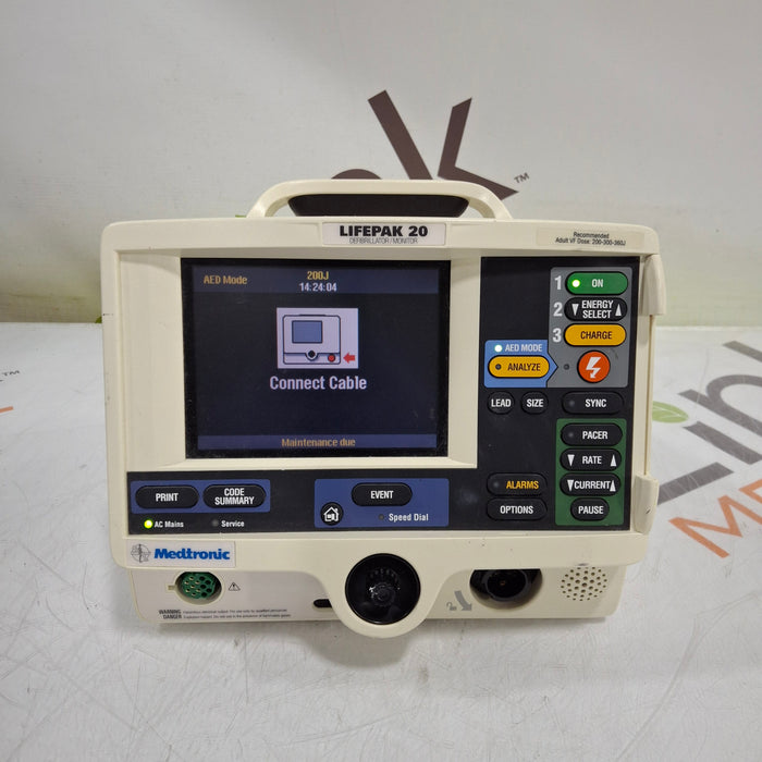 Physio-Control LifePak 20 Defibrillator
