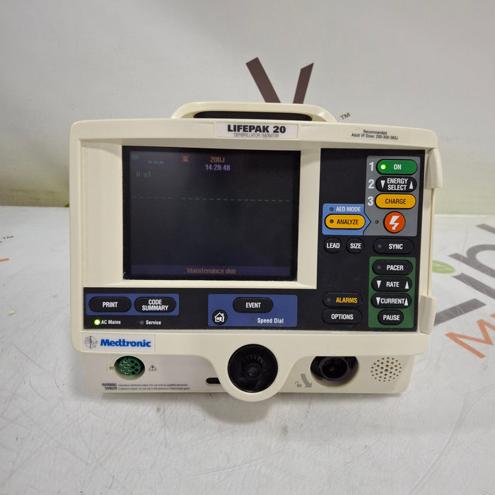 Physio-Control LifePak 20 Defibrillator