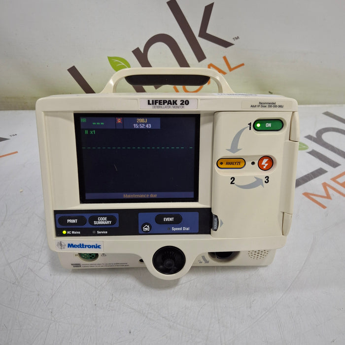 Physio-Control LifePak 20 Defibrillator