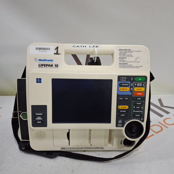 Physio-Control LifePak 12 3-Lead Defibrillator