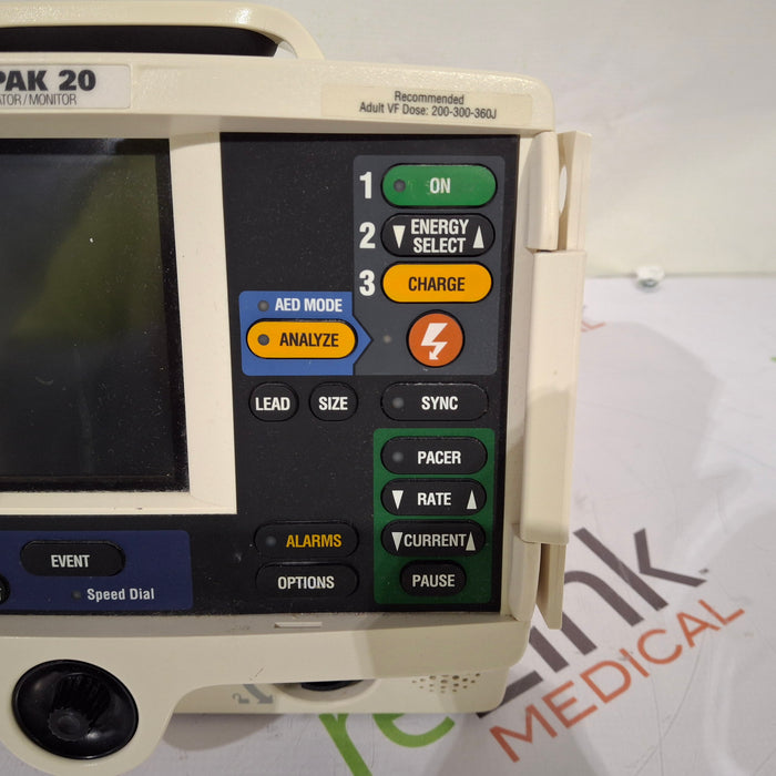Physio-Control LifePak 20 Defibrillator