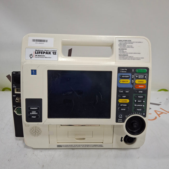 Physio-Control LifePak 12 3-Lead Defibrillator