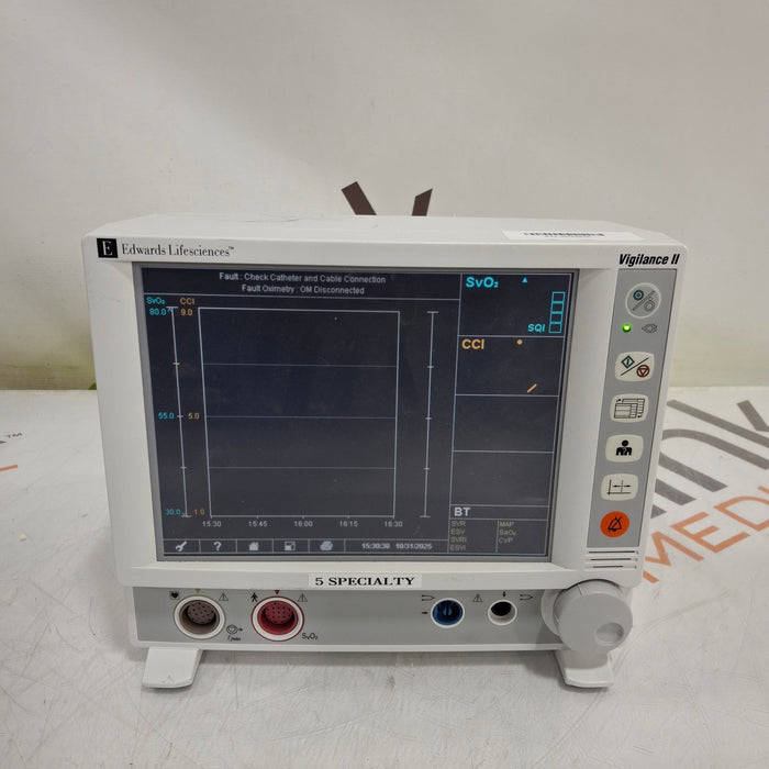 Edwards Lifesciences Vigilance II Patient Monitor