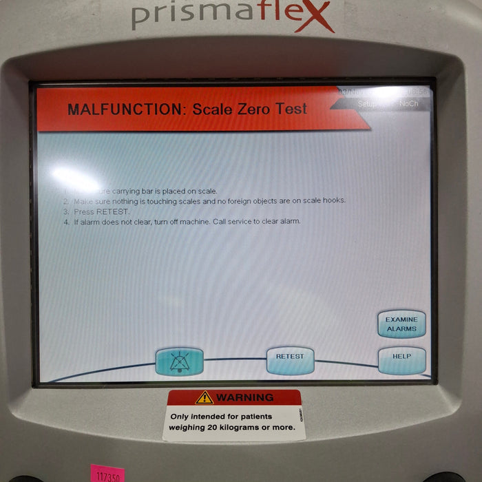 Gambro Prismaflex Dialysis Machine