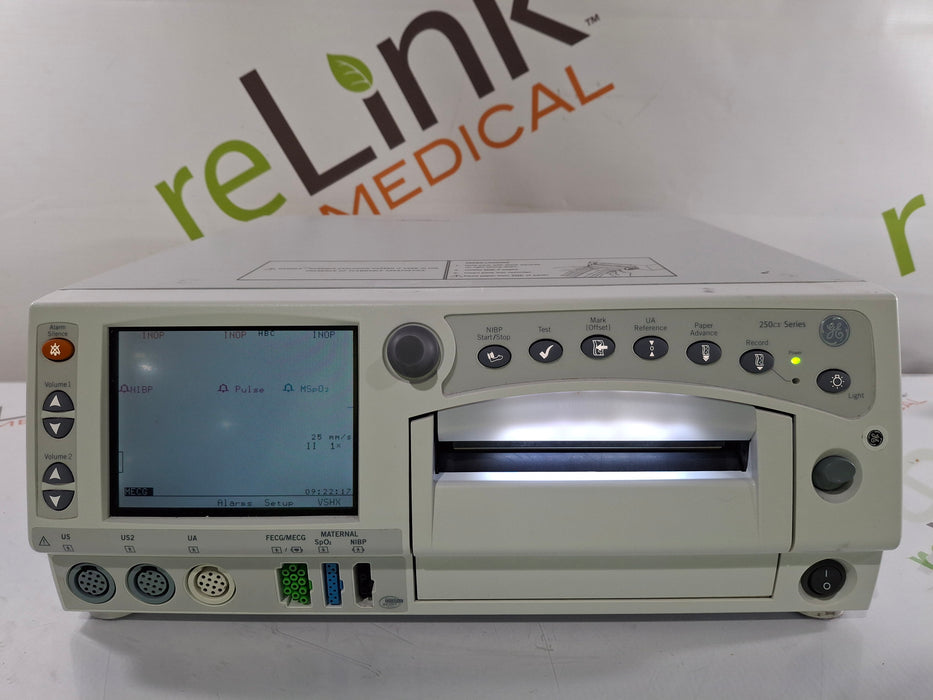 GE Healthcare Corometrics 250cx Series Model 259cx-a Fetal Monitor