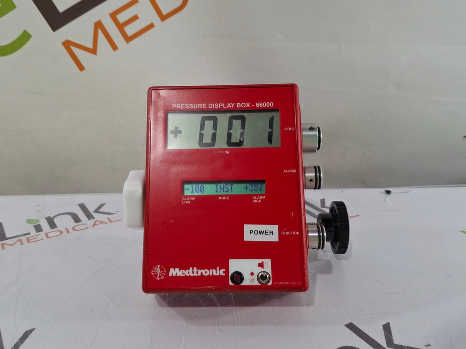 Medtronic 66000 Pressure Display Box