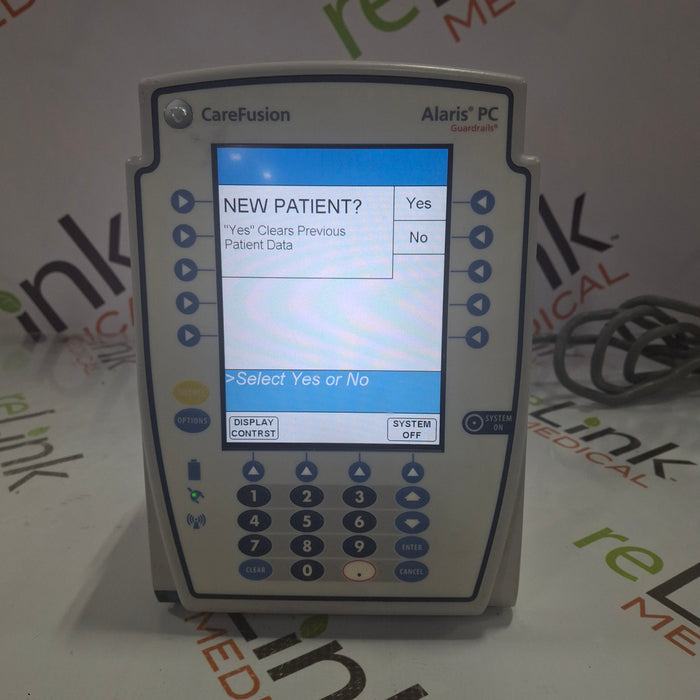 CareFusion Alaris 8015 Large Screen POC Infusion Pump