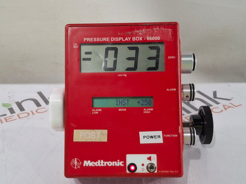 Medtronic 66000 Pressure Display Box