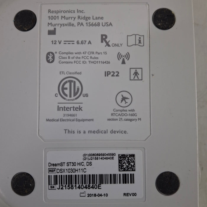 Philips DreamStation BiPAP Auto ST Servo Ventilation System