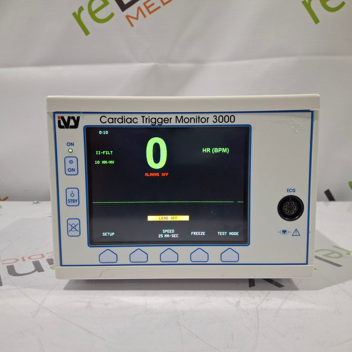 Ivy Biomedical Cardiac Trigger 3000 Patient Monitor