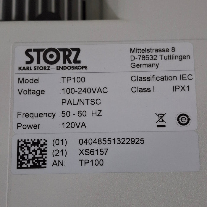 Karl Storz TP 100 Tele Pack X LED Endoscopy System
