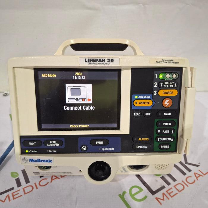Physio-Control LifePak 20 Defibrillator