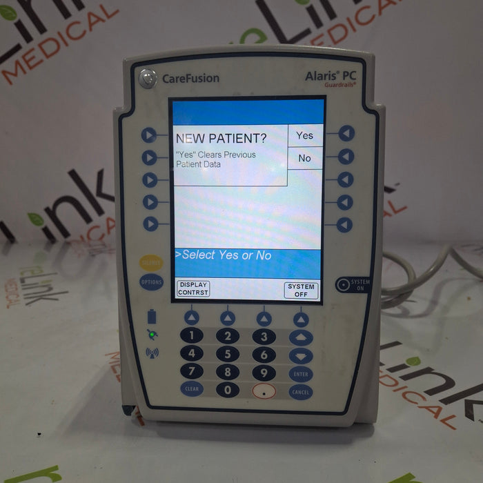 CareFusion Alaris 8015 Large Screen POC Infusion Pump