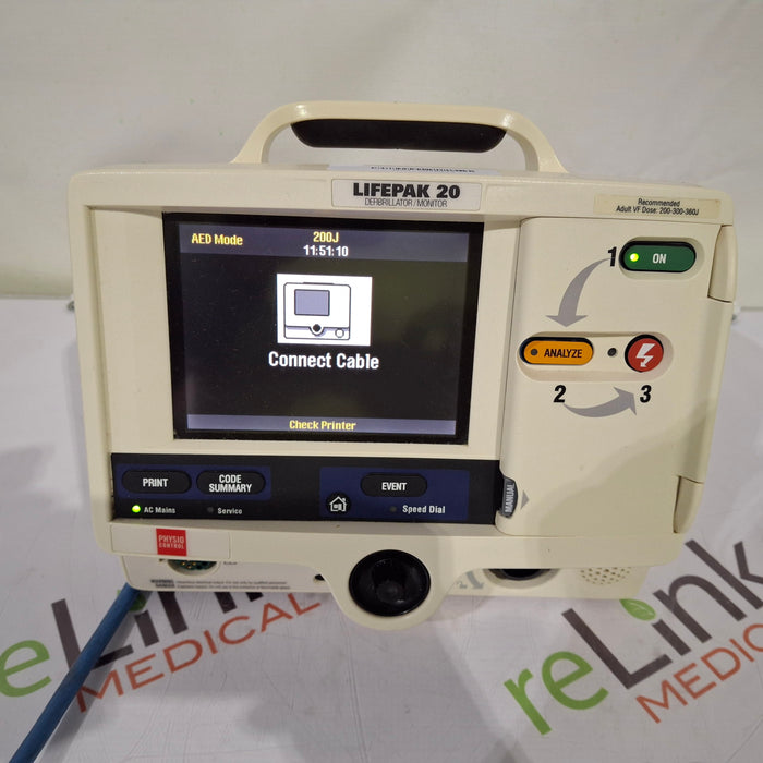 Physio-Control LifePak 20 Defibrillator