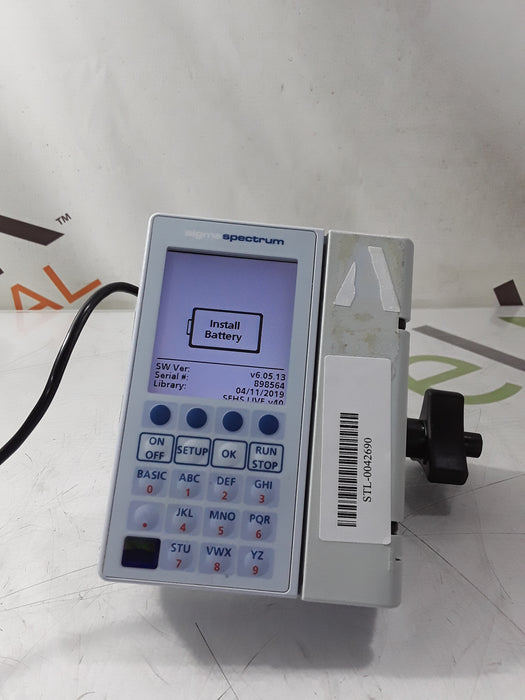 Baxter Sigma Spectrum 6.05.13 without Battery Infusion Pump