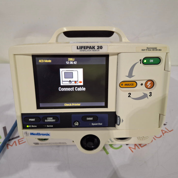 Physio-Control LifePak 20 Defibrillator