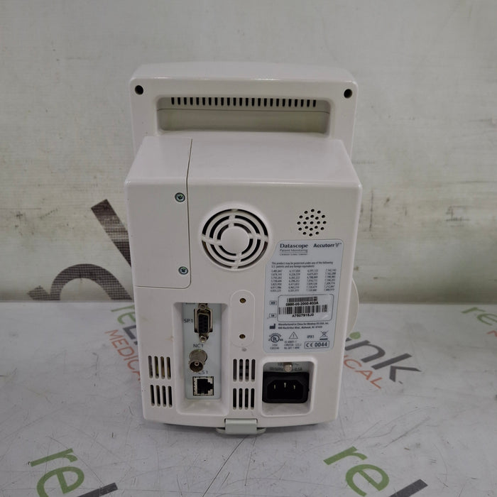 Mindray Datascope Accutorr V Vital Signs Monitor