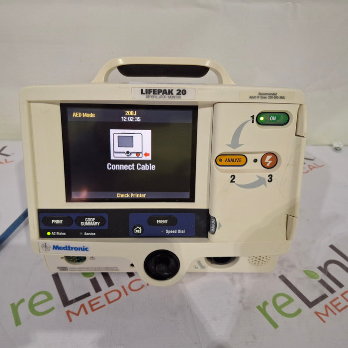 Physio-Control LifePak 20 Defibrillator