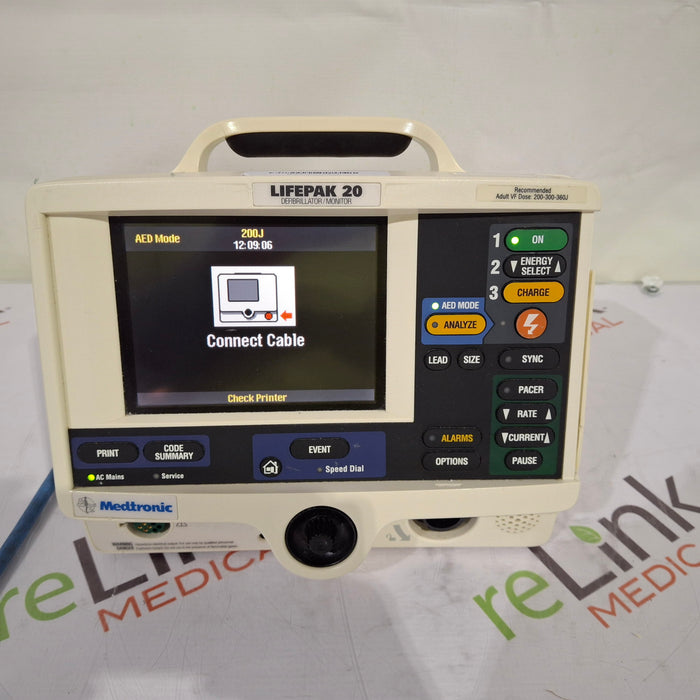 Physio-Control LifePak 20 Defibrillator