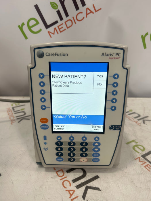 CareFusion Alaris 8015 Large Screen POC Infusion Pump