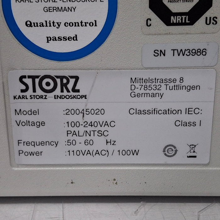 Karl Storz Tele Pack X 200450 20 Endoscopic Video Unit