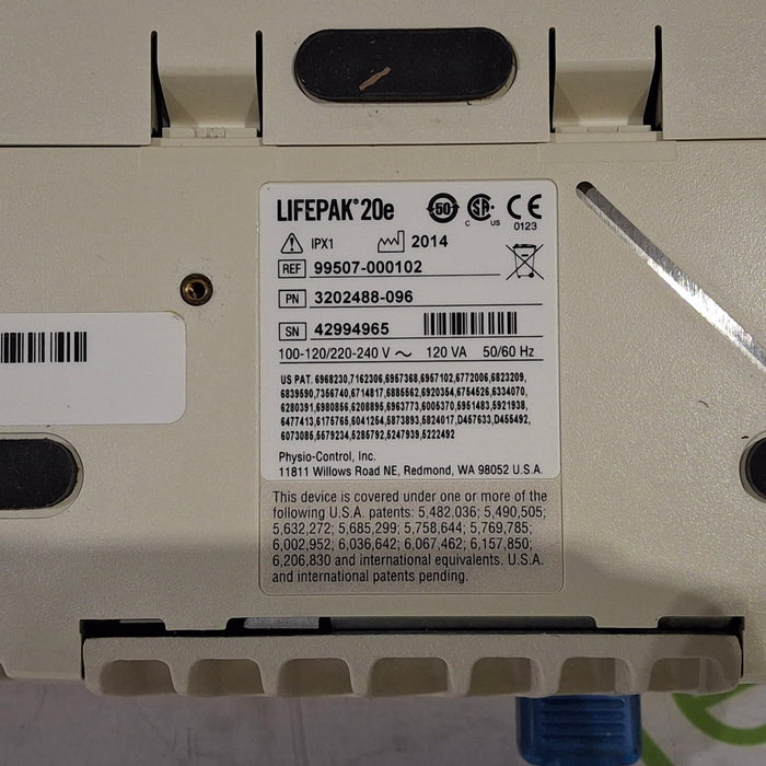 Physio-Control LifePak 20e Defibrillator
