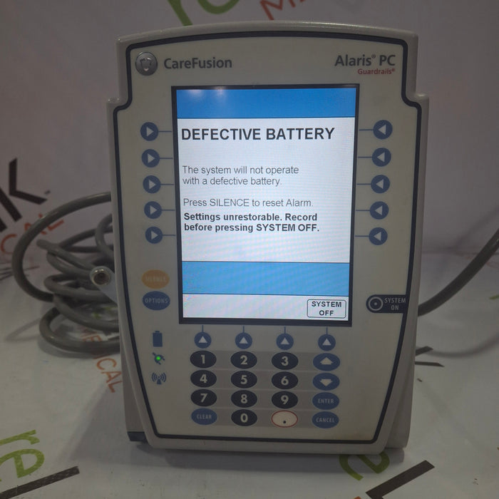 CareFusion Alaris 8015 Large Screen POC Infusion Pump