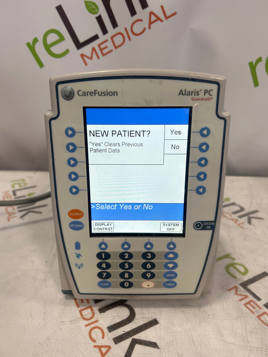 CareFusion Alaris 8015 Large Screen POC Infusion Pump