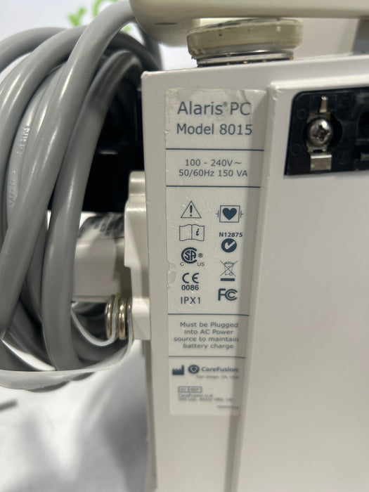 CareFusion Alaris 8015 Large Screen POC Infusion Pump