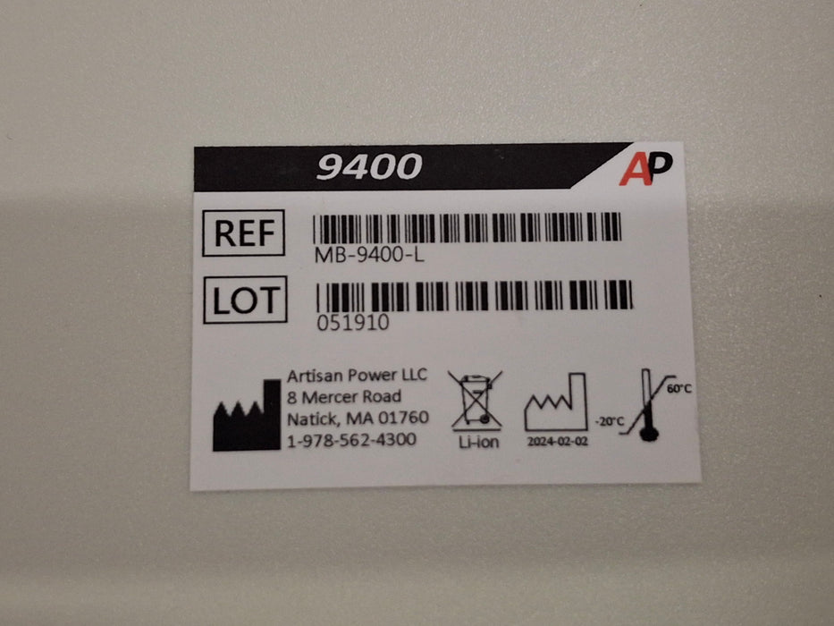 Verathon Medical, Inc BVI 9400 Bladderscan