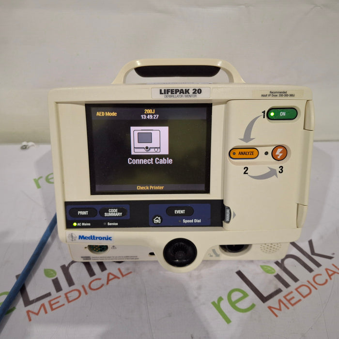 Physio-Control LifePak 20 Defibrillator
