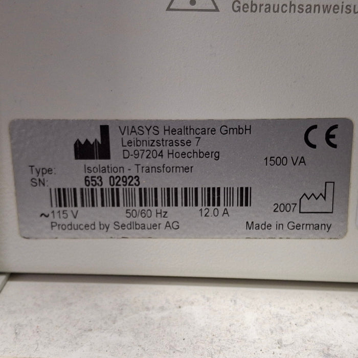 Viasys Healthcare Vmax Encore 229 Pumonary Analyzer