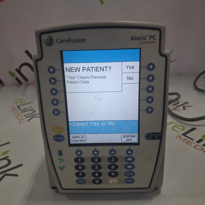 CareFusion Alaris 8015 Large Screen POC Infusion Pump