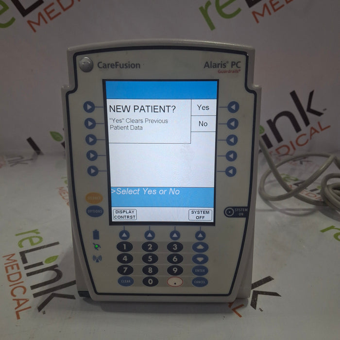 CareFusion Alaris 8015 Large Screen POC Infusion Pump