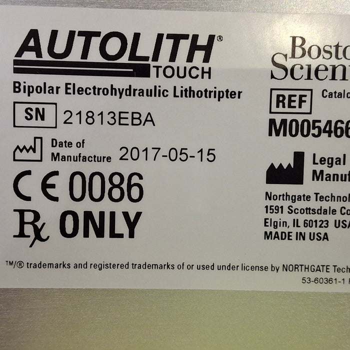 NTI Autolith Touch Intracorporeal Lithotripter
