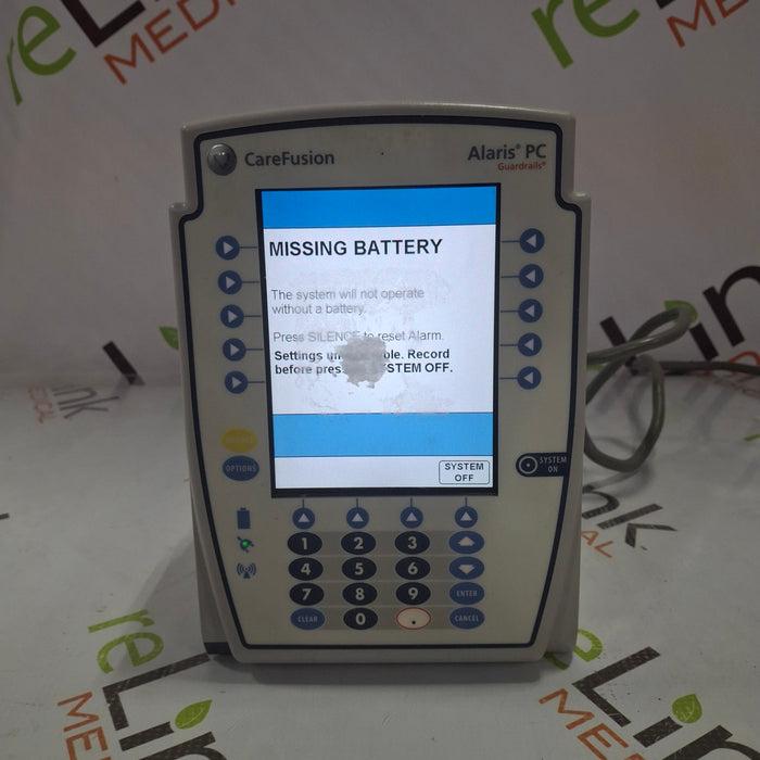 CareFusion Alaris 8015 Large Screen POC Infusion Pump