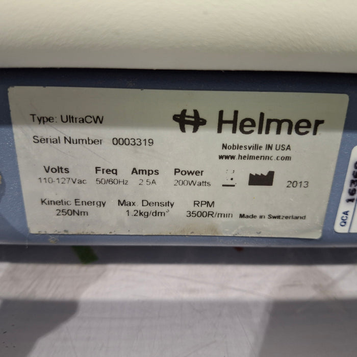 Helmer Inc UltraCW Cell Washing Centrifuge