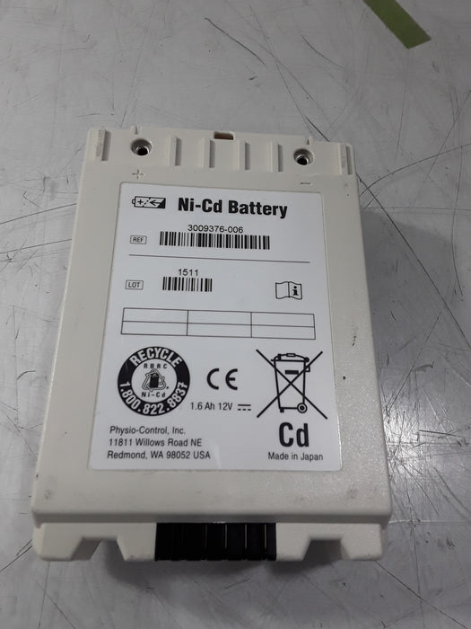 Physio-Control LifePak Ni-Cd Battery