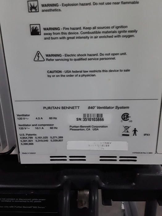 Puritan Bennett 840 Ventilator