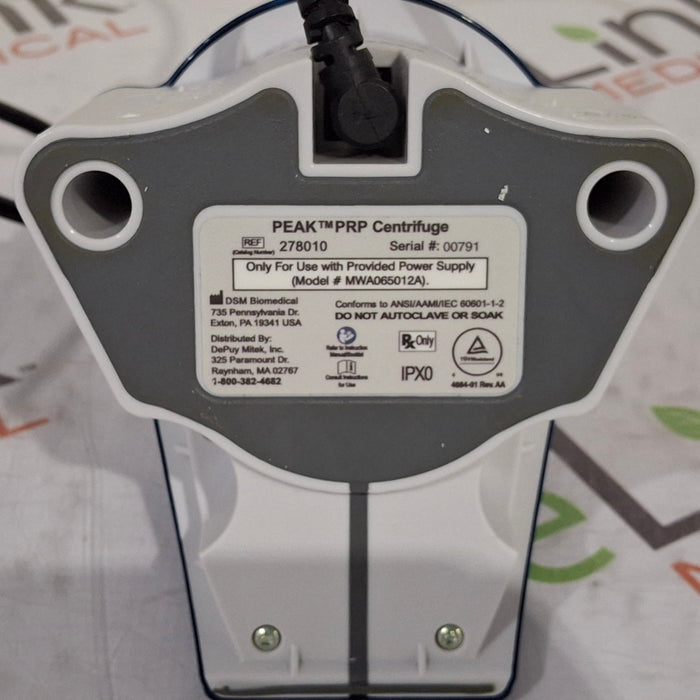 DSM Biomedical Peak PRP Centrifuge