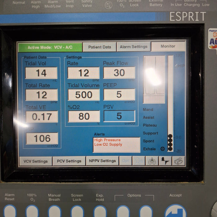 Respironics Esprit Ventilator