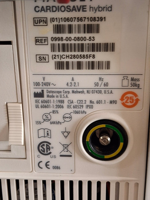 Maquet Cardiosave Hybrid IABP Datascope Pump
