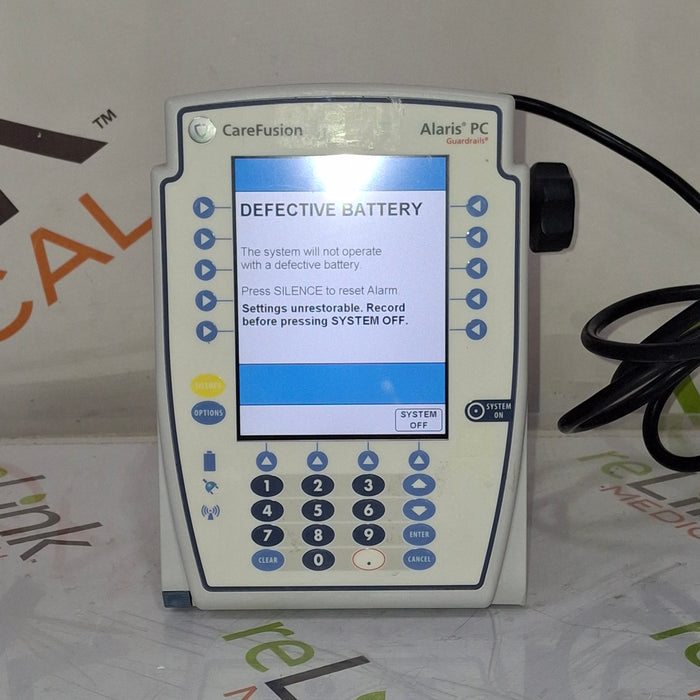 CareFusion Alaris 8015 Large Screen POC Infusion Pump