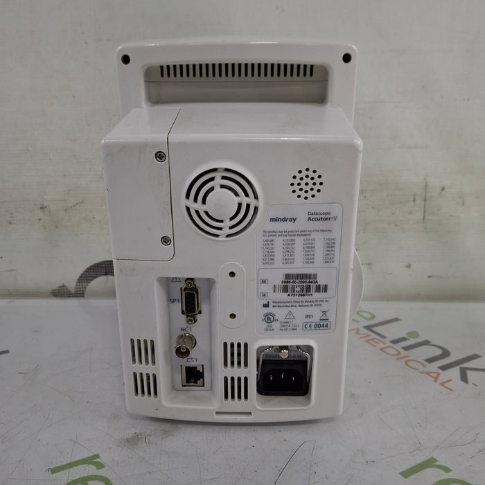 Mindray Datascope Accutorr V Vital Signs Monitor