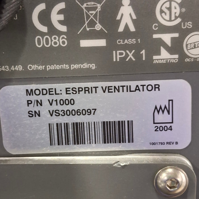 Respironics Esprit Ventilator