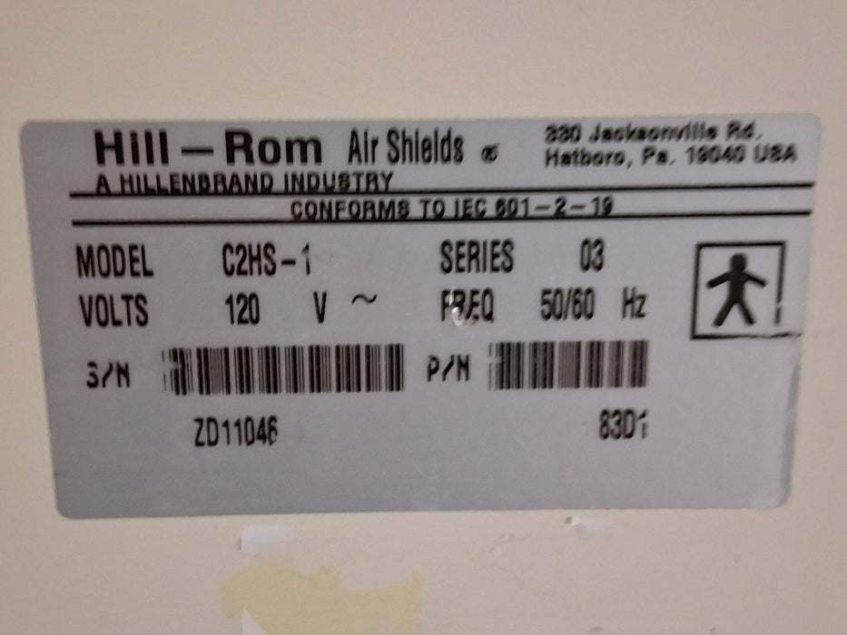 Hill-Rom Air Shields C2HS-1 Incubator