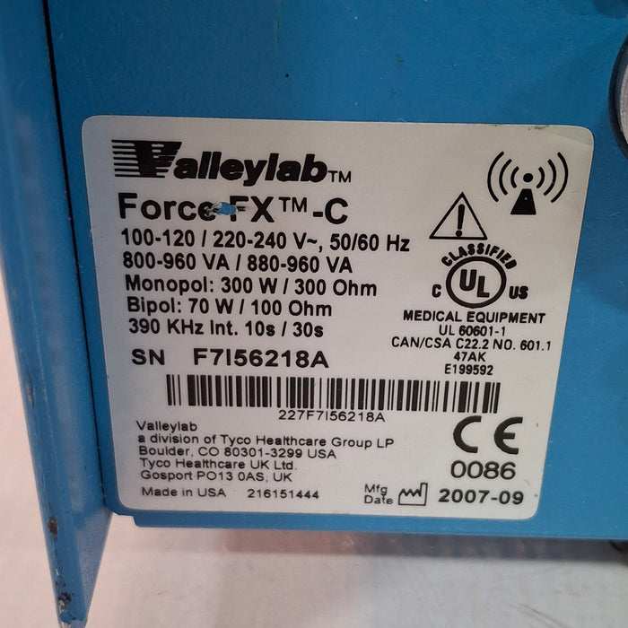 Covidien Valleylab Force FX-C Electrosurgical Generator