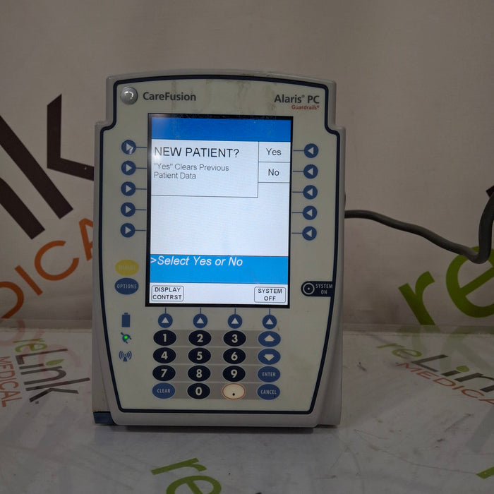 CareFusion Alaris 8015 Large Screen POC Infusion Pump