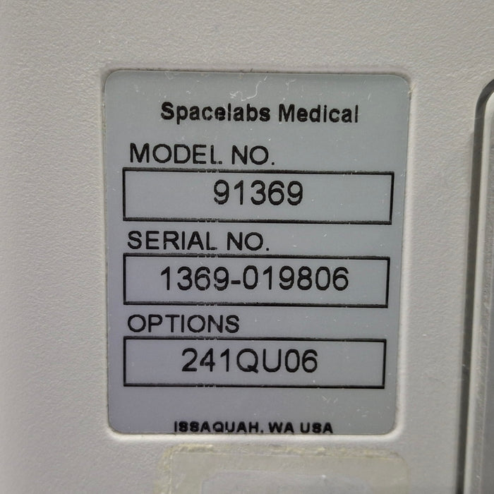 Spacelabs Healthcare Ultraview SL 91369 Monitor