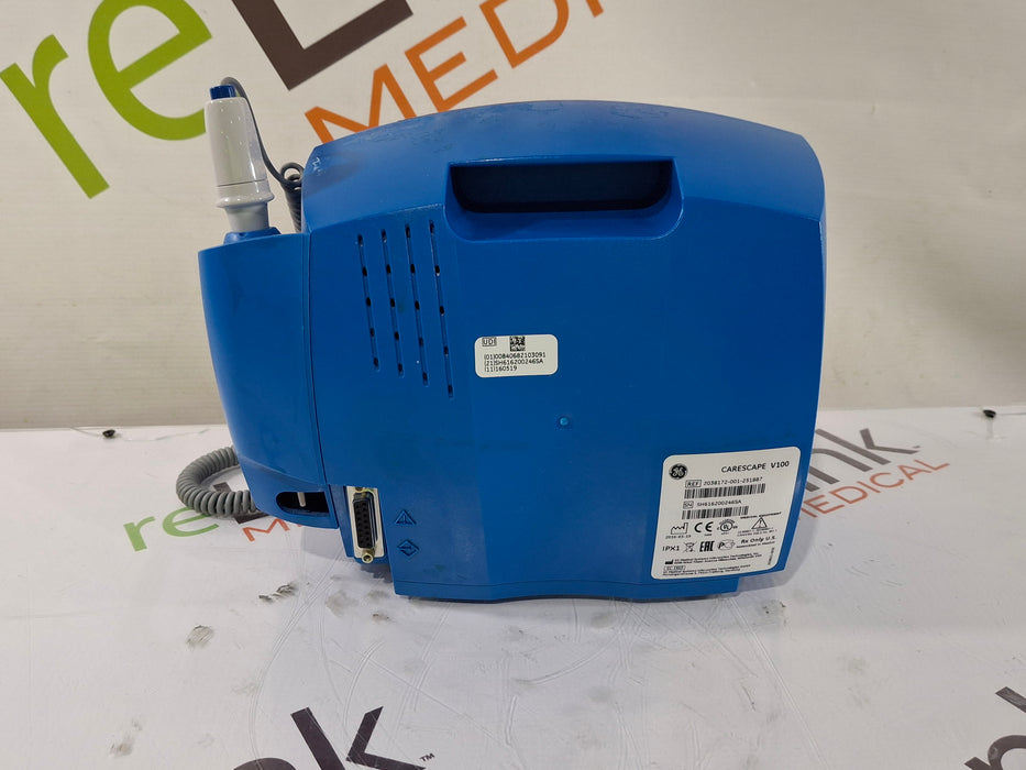 GE Healthcare Dinamap V100 - NIBP, SpO2, Temp Vital Signs Monitor